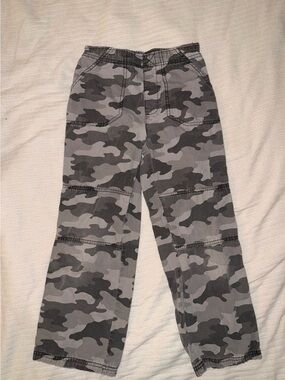 jumping beans Gray Camo Cargo Sweatpants